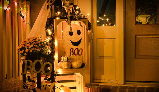 Decorations that are as Soft as They are Spooky