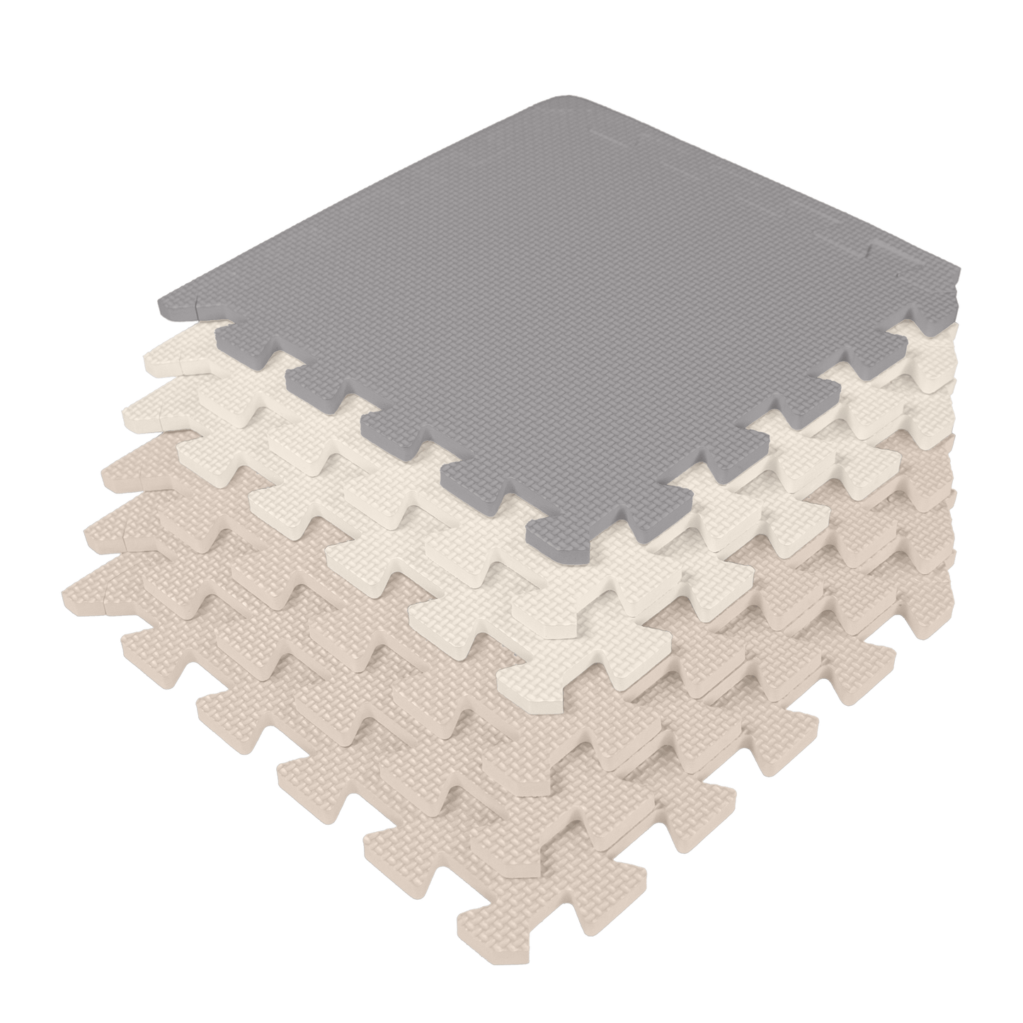 3/8" Thick Multipurpose Mats - 12"x12" Tiles - Packs