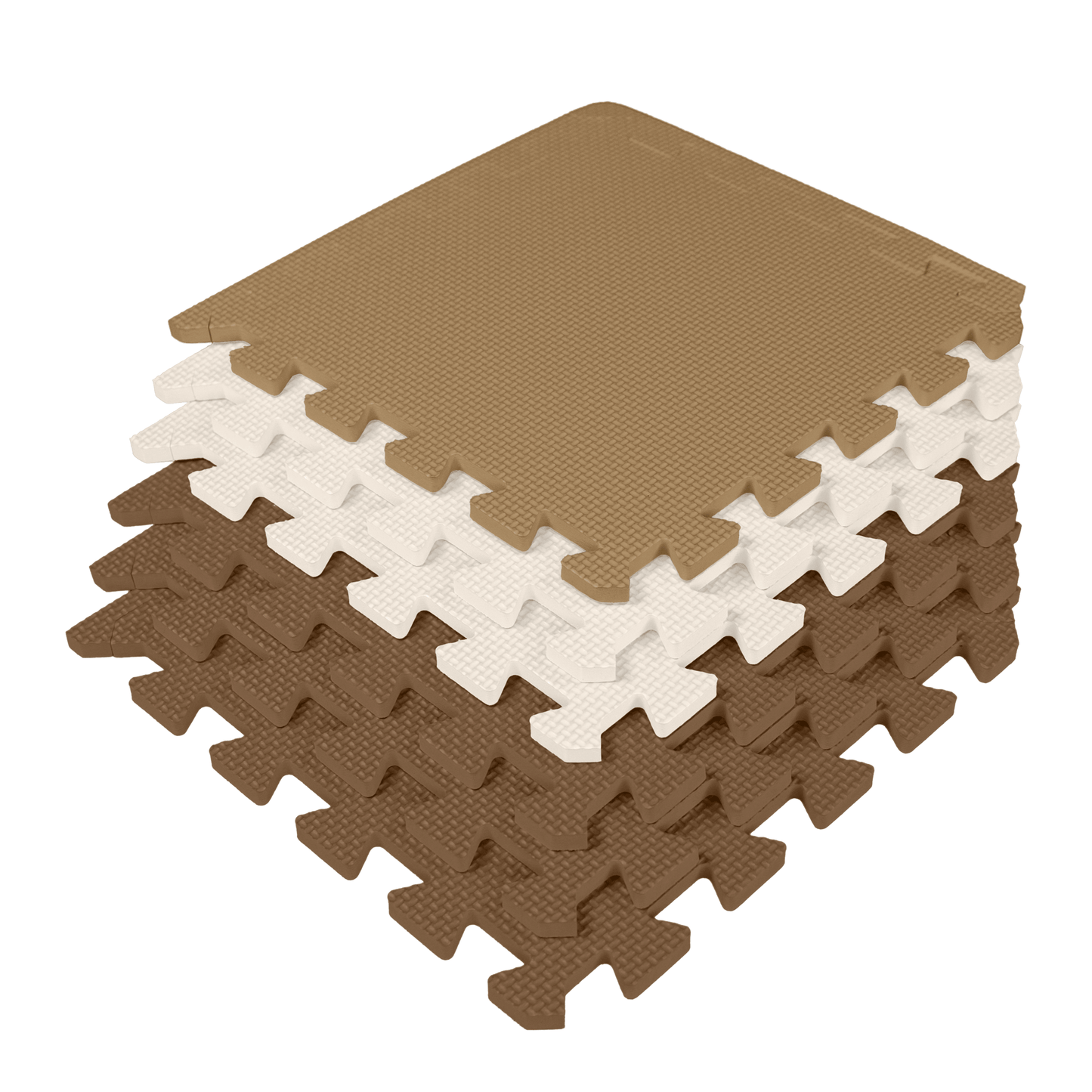 3/8" Thick Multipurpose Mats - 12"x12" Tiles - Packs