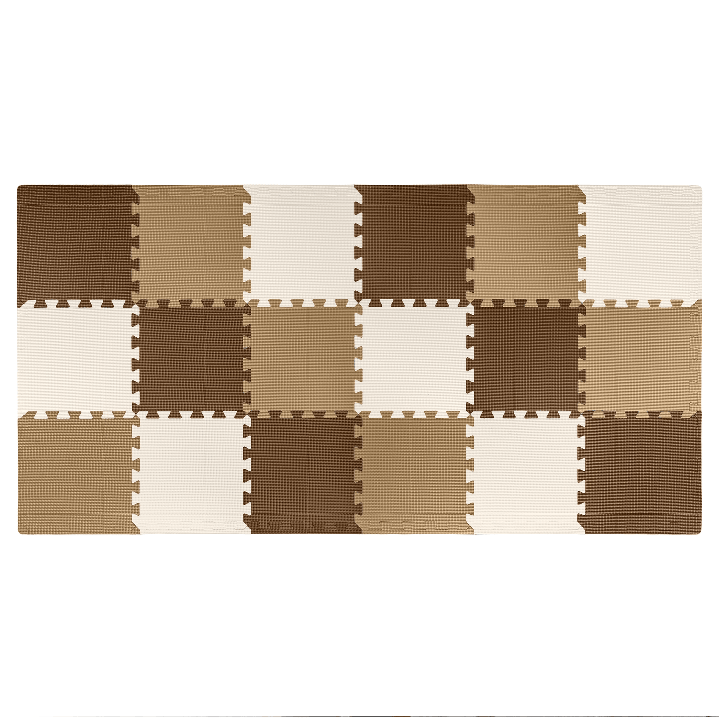 3/8" Thick Multipurpose Mats - 12"x12" Tiles - Packs