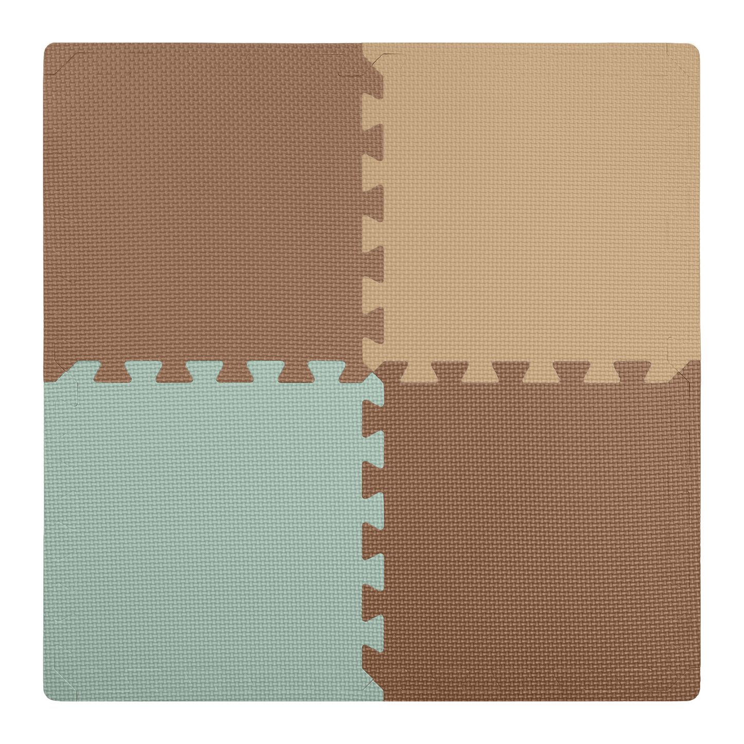 3/8" Thick Multipurpose Mats - 12"x12" Tiles - Packs