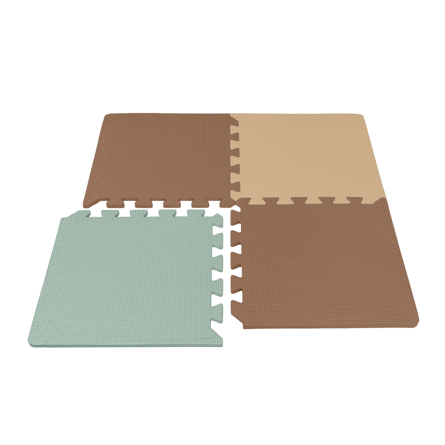 3/8" Thick Multipurpose Mats - 12"x12" Tiles - Packs