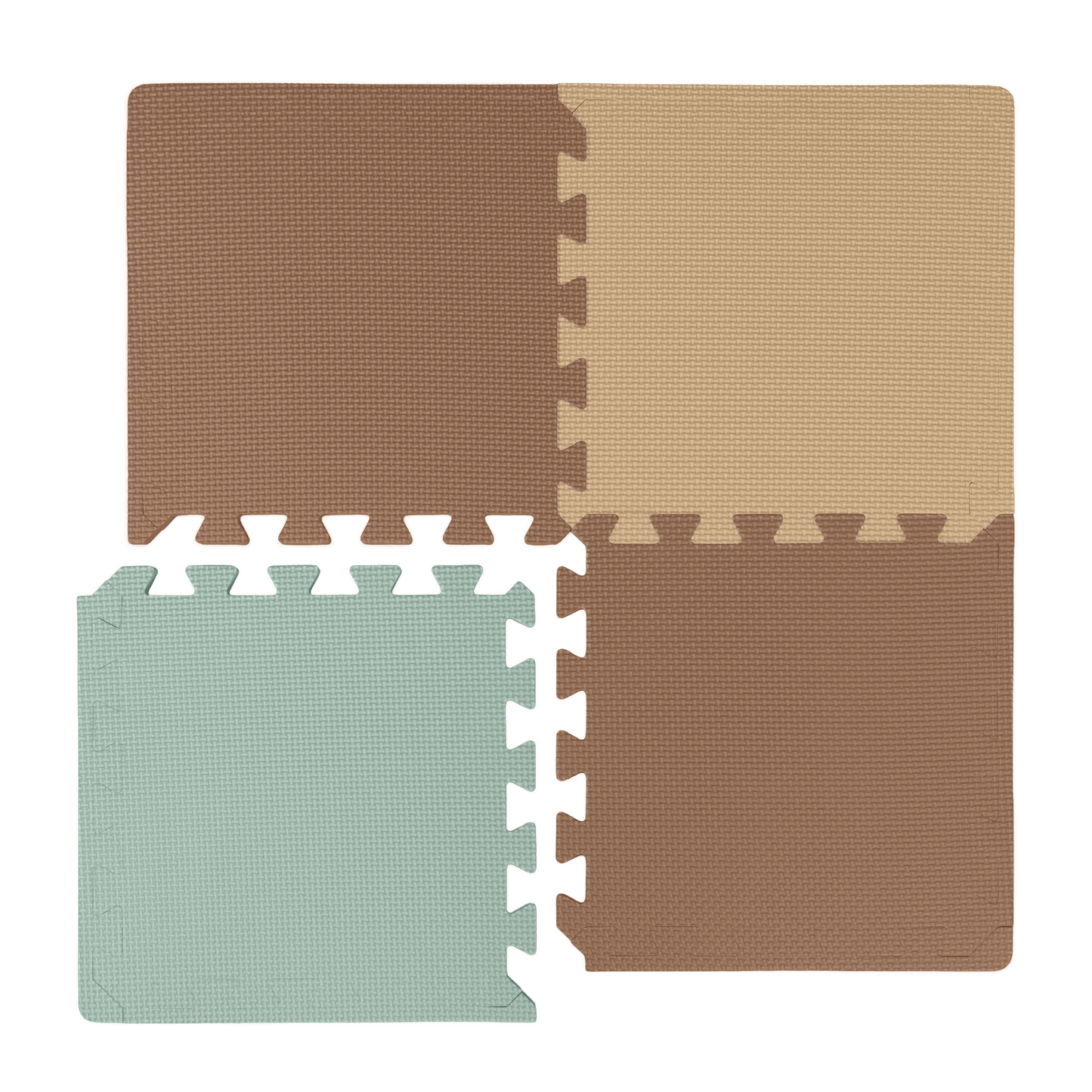 3/8" Thick Multipurpose Mats - 12"x12" Tiles - Packs