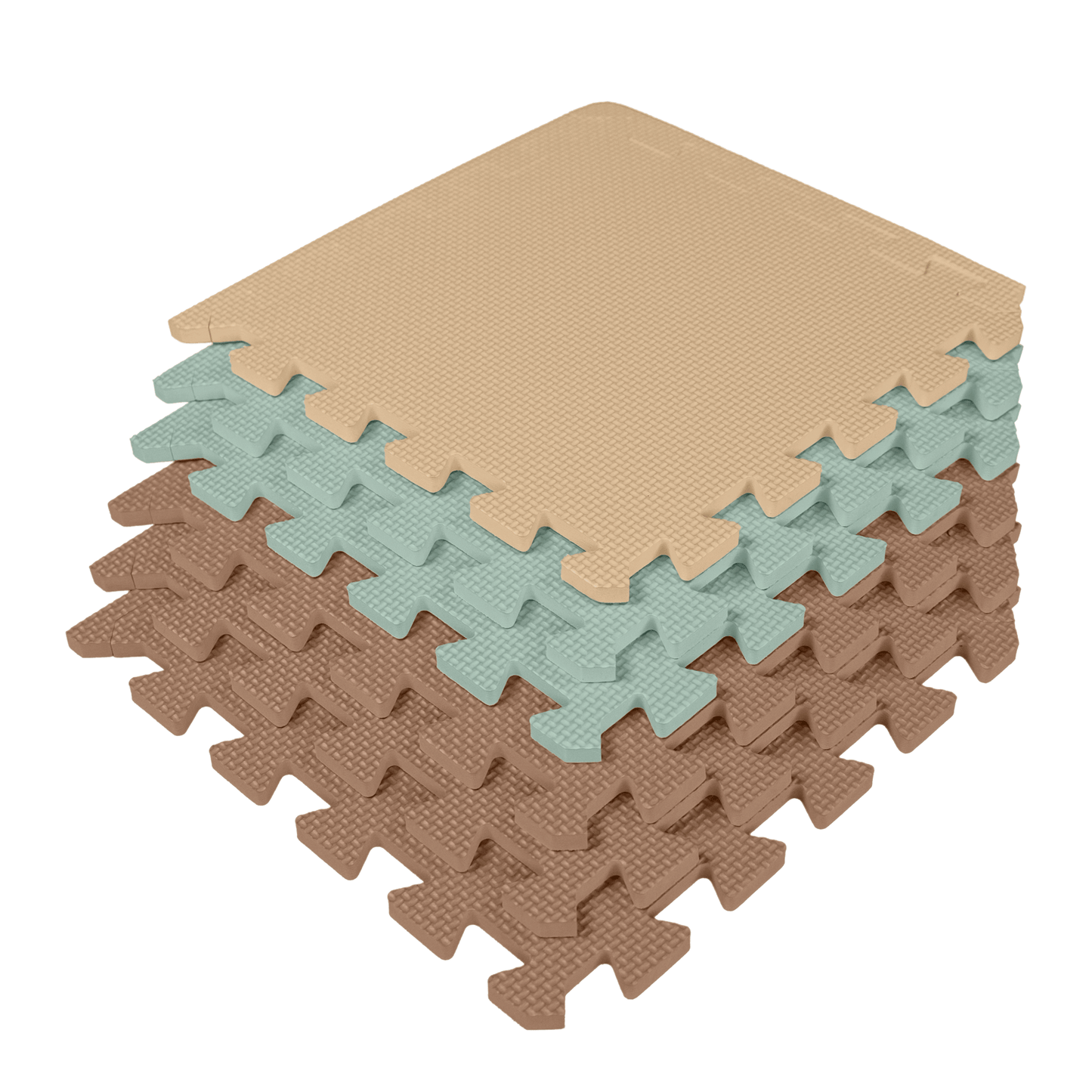 3/8" Thick Multipurpose Mats - 12"x12" Tiles - Packs