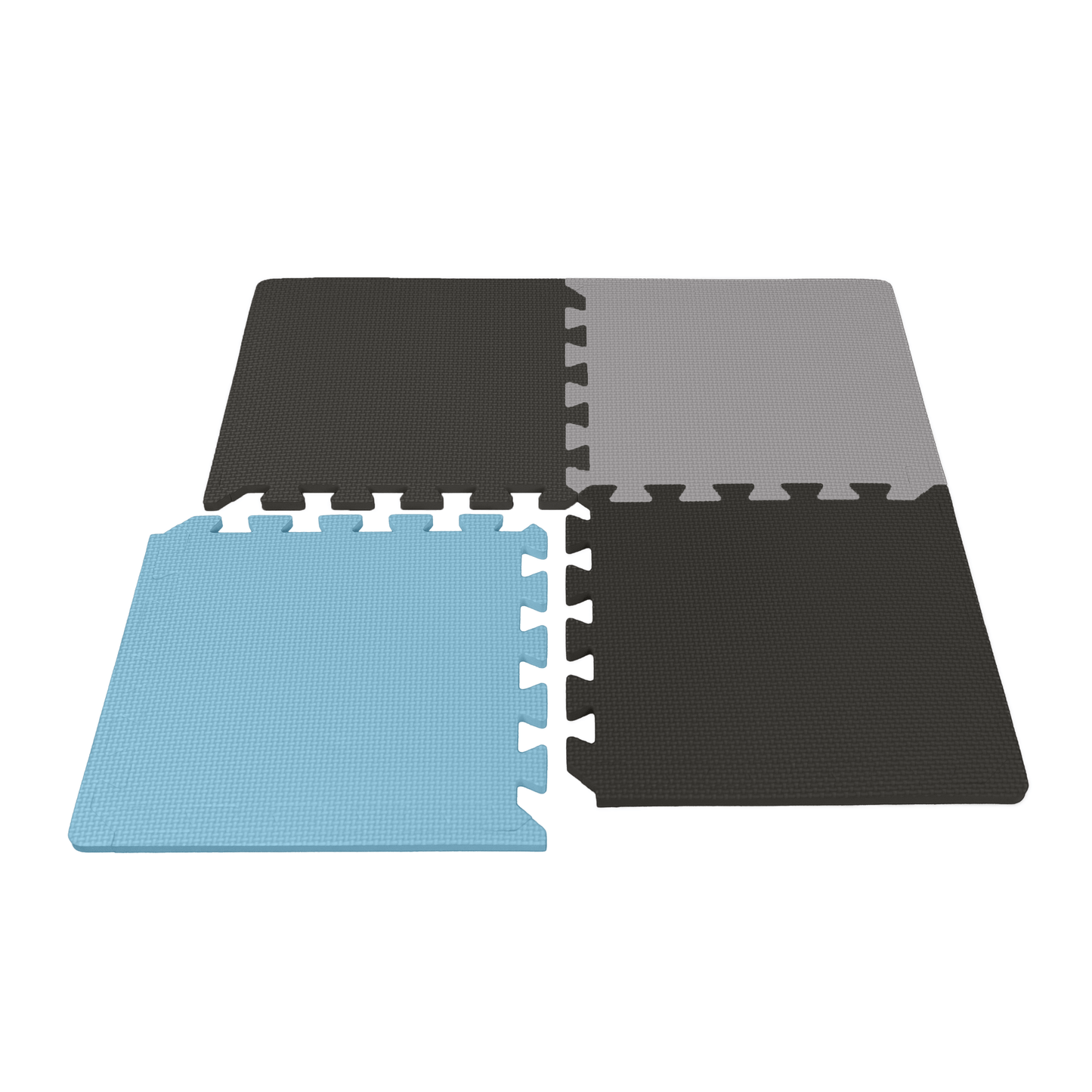 3/8" Thick Multipurpose Mats - 12"x12" Tiles - Packs