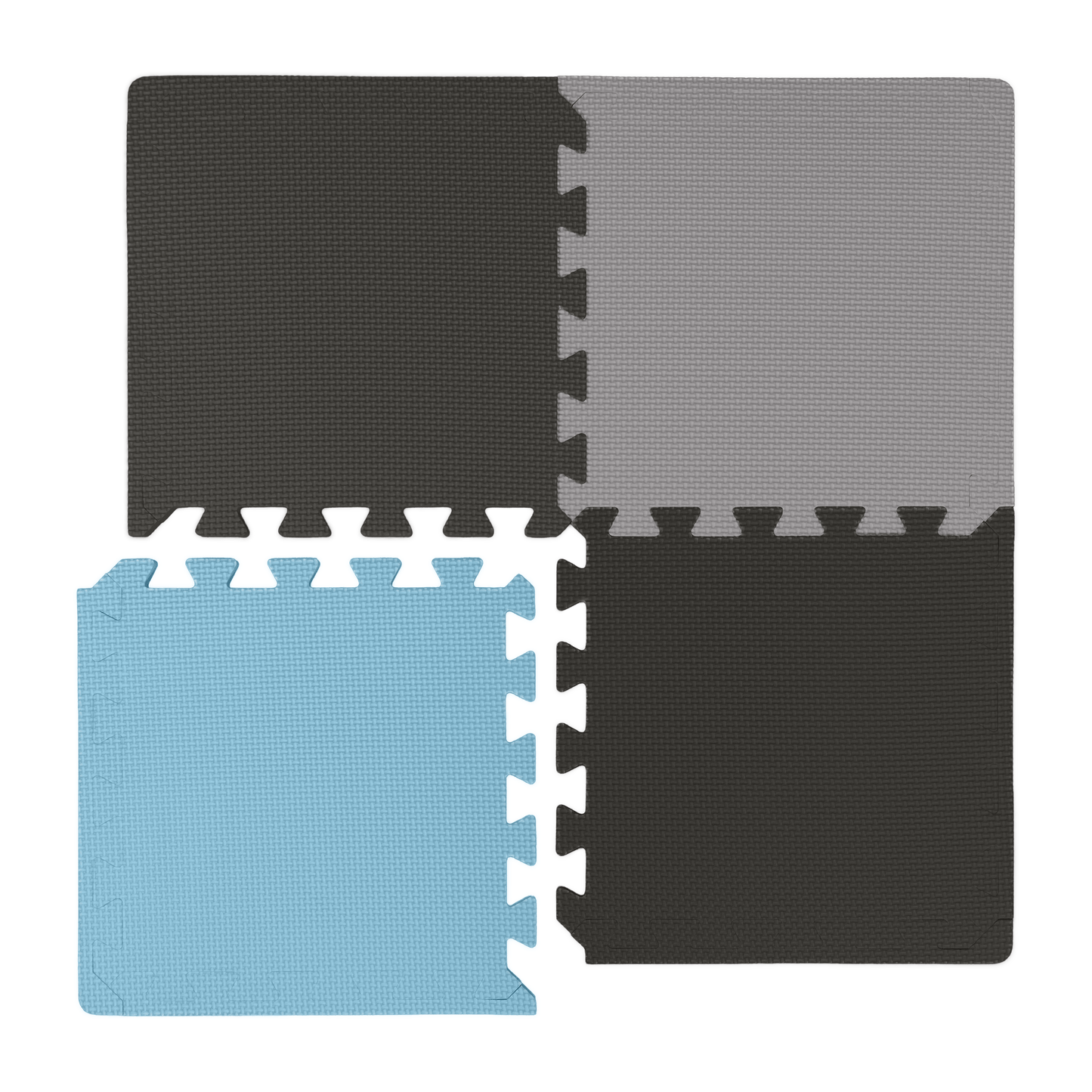 3/8" Thick Multipurpose Mats - 12"x12" Tiles - Packs