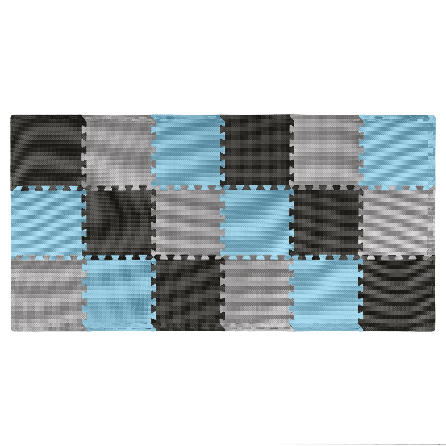 3/8" Thick Multipurpose Mats - 12"x12" Tiles - Packs