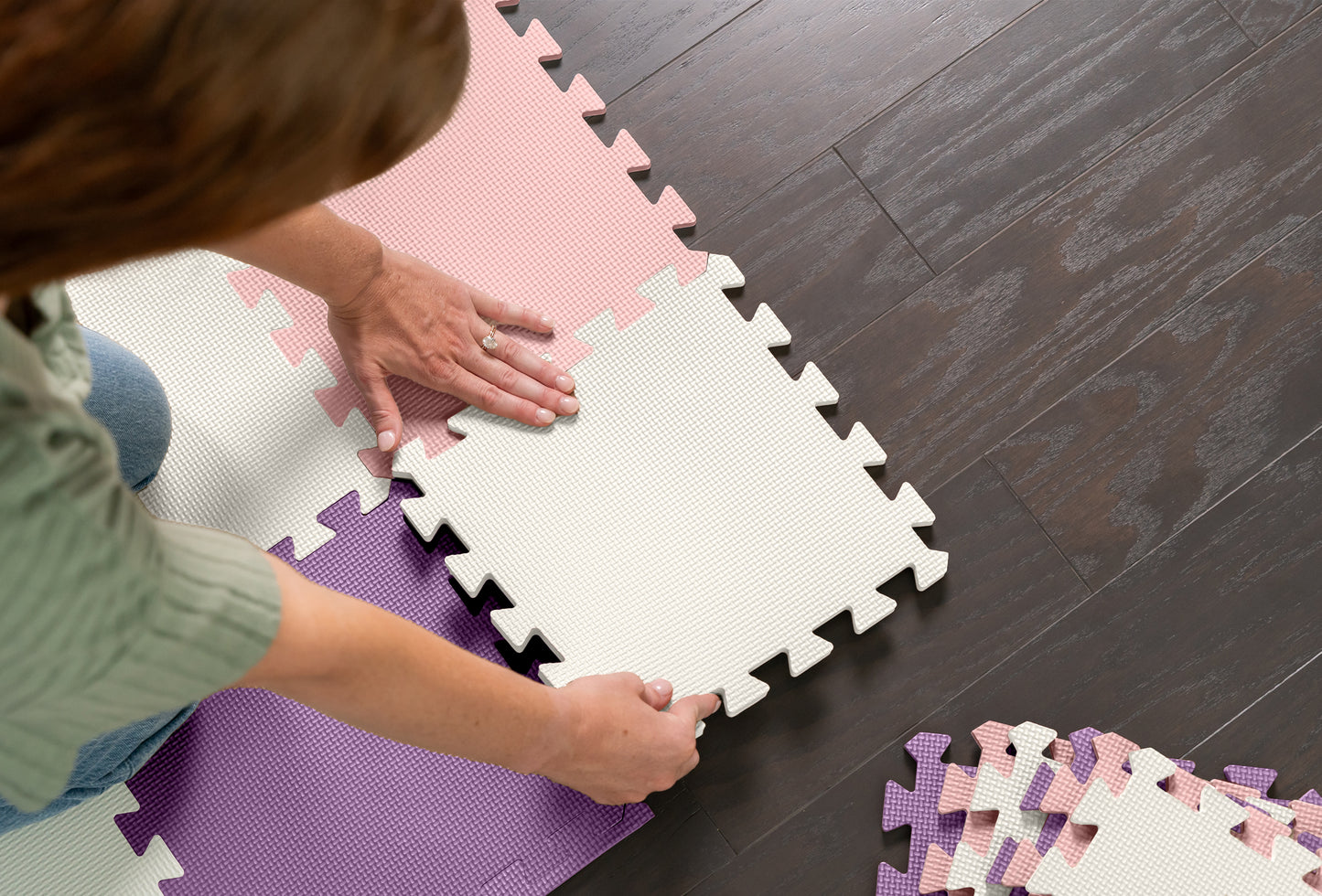 3/8" Thick Multipurpose Mats - 12"x12" Tiles - Packs