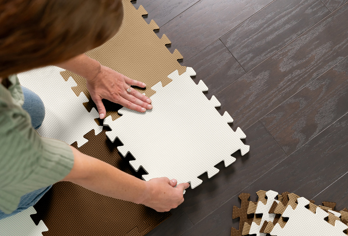 3/8" Thick Multipurpose Mats - 12"x12" Tiles - Packs