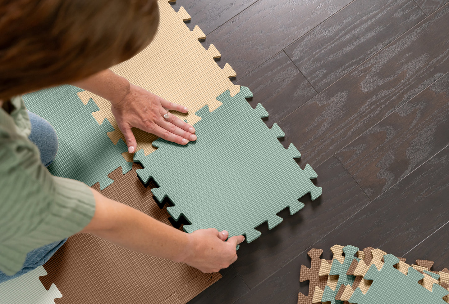 3/8" Thick Multipurpose Mats - 12"x12" Tiles - Packs
