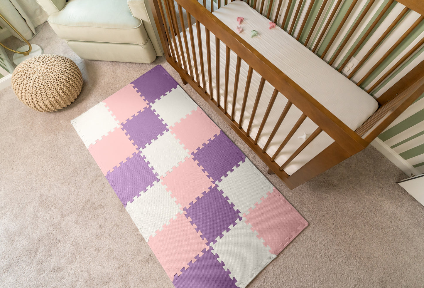 3/8" Thick Multipurpose Mats - 12"x12" Tiles - Packs