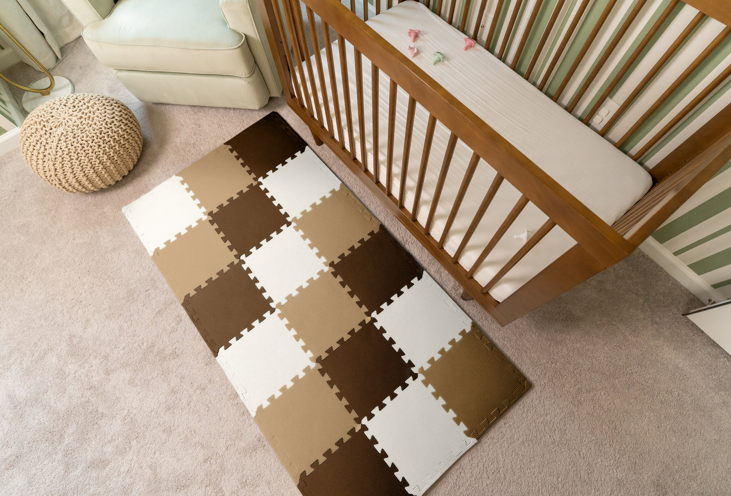 3/8" Thick Multipurpose Mats - 12"x12" Tiles - Packs