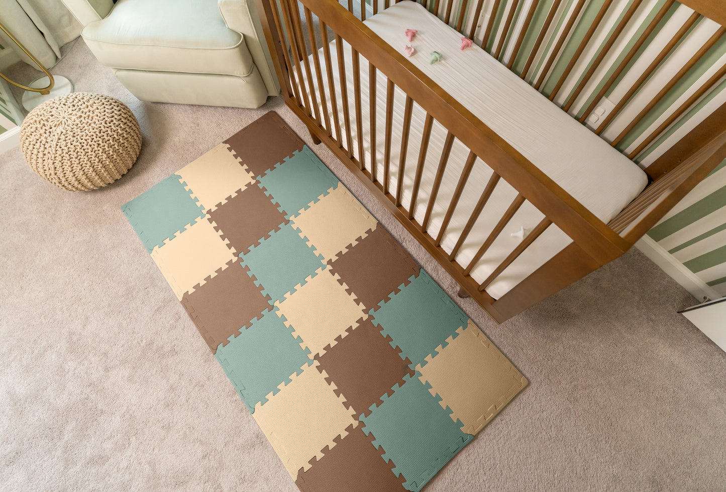 3/8" Thick Multipurpose Mats - 12"x12" Tiles - Packs