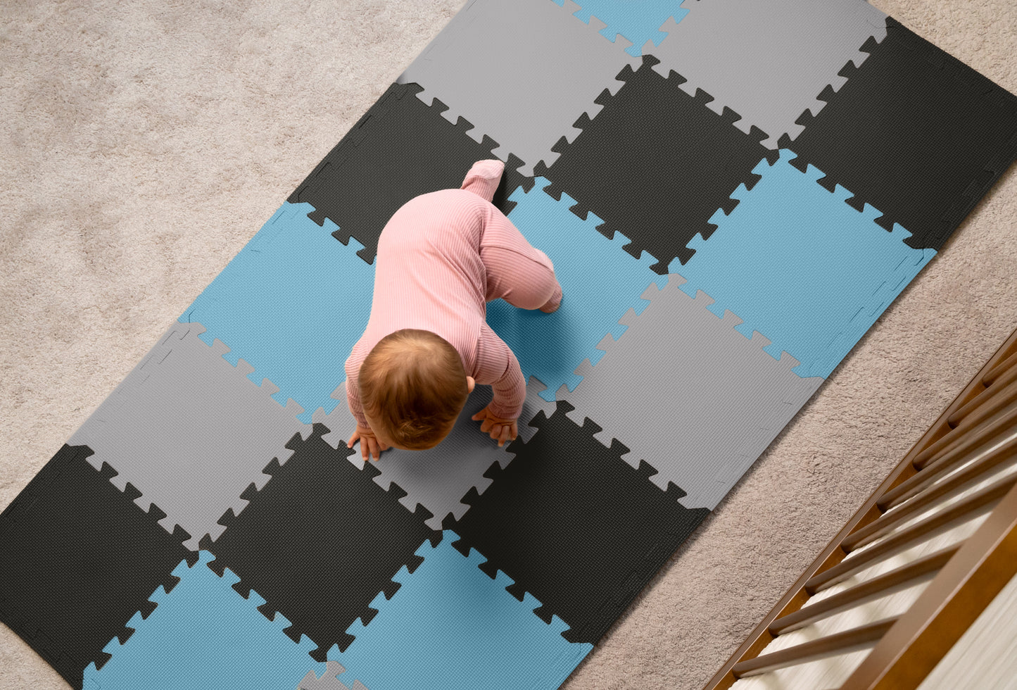 3/8" Thick Multipurpose Mats - 12"x12" Tiles - Packs