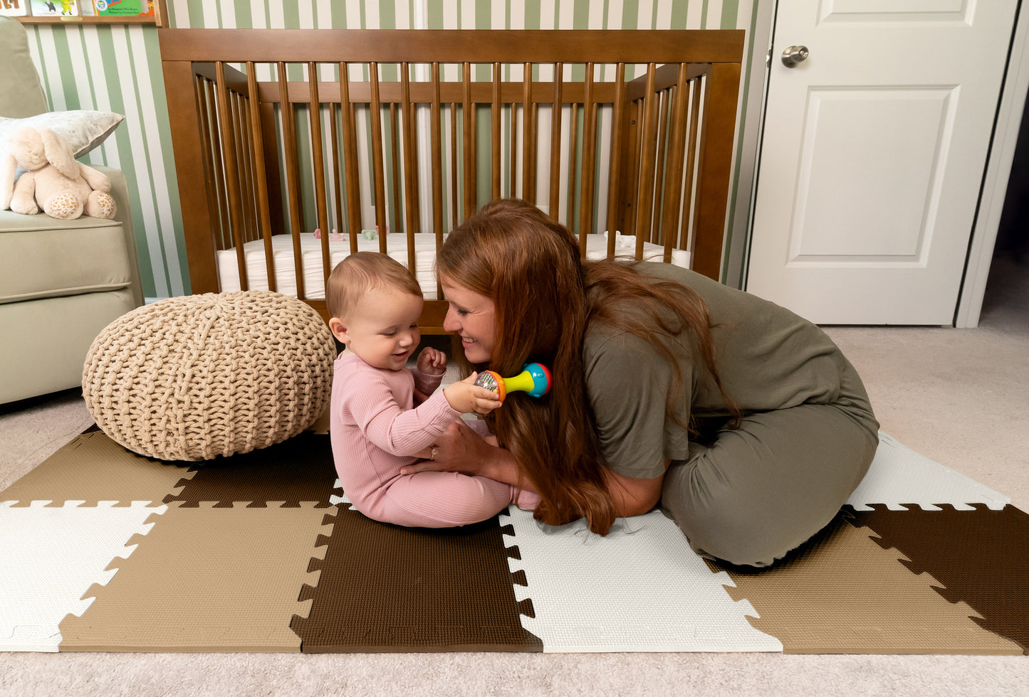 3/8" Thick Multipurpose Mats - 12"x12" Tiles - Packs