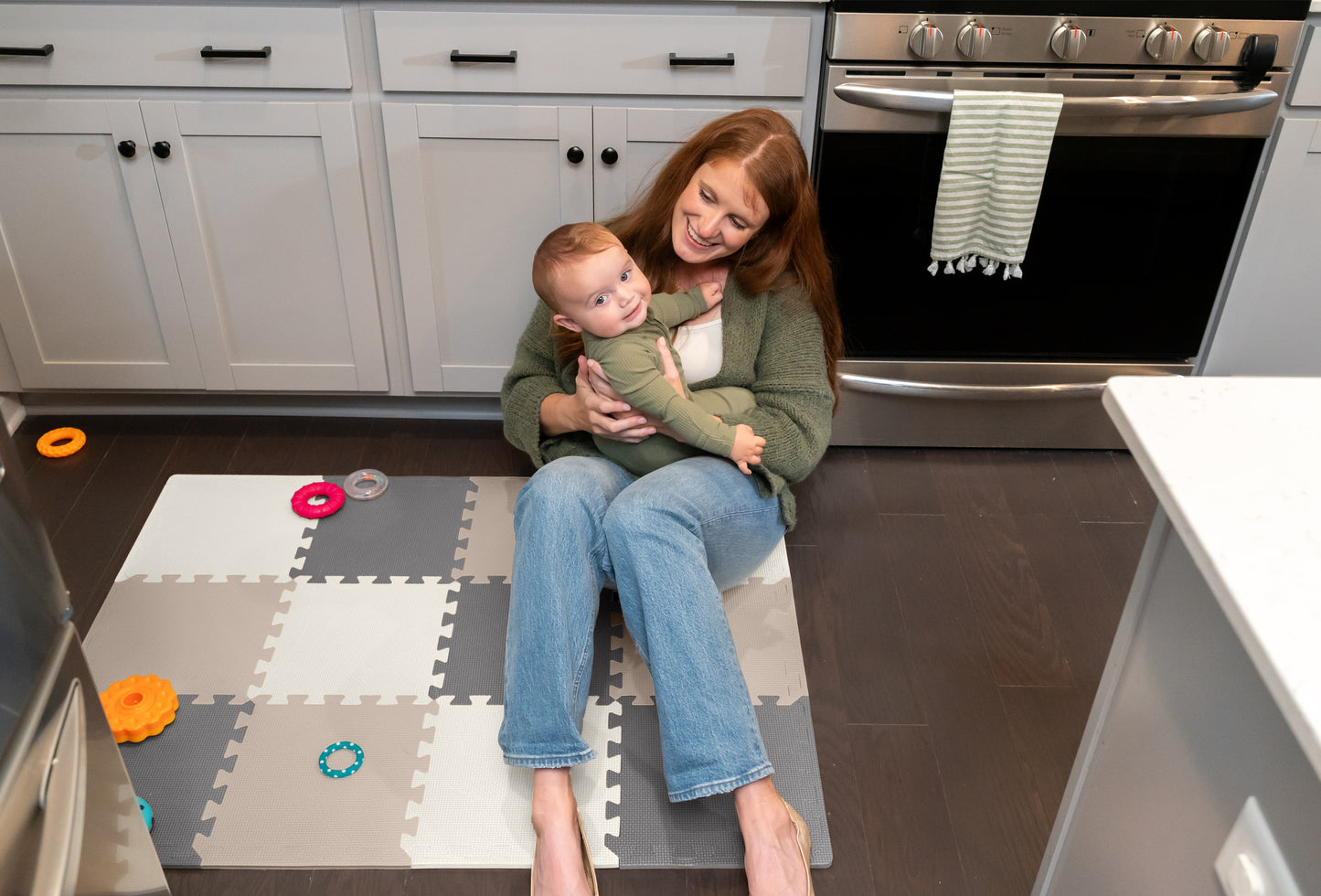 3/8" Thick Multipurpose Mats - 12"x12" Tiles - Packs