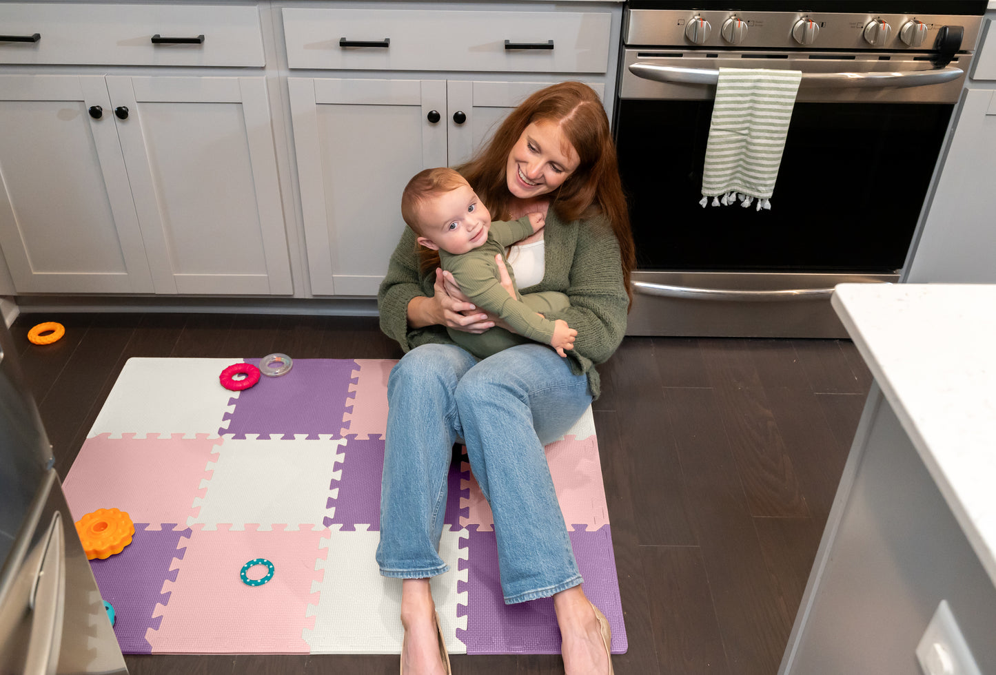 3/8" Thick Multipurpose Mats - 12"x12" Tiles - Packs
