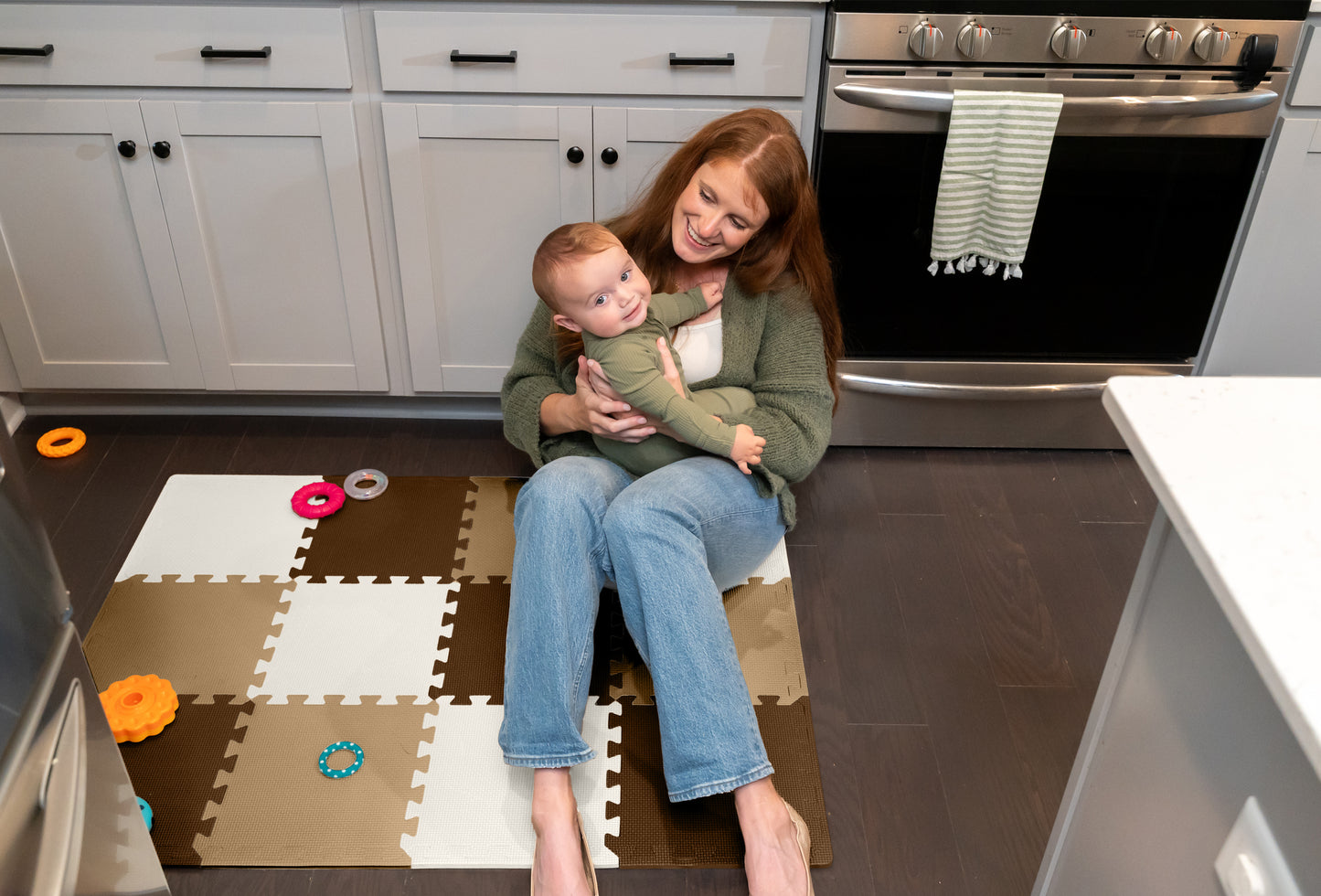 3/8" Thick Multipurpose Mats - 12"x12" Tiles - Packs
