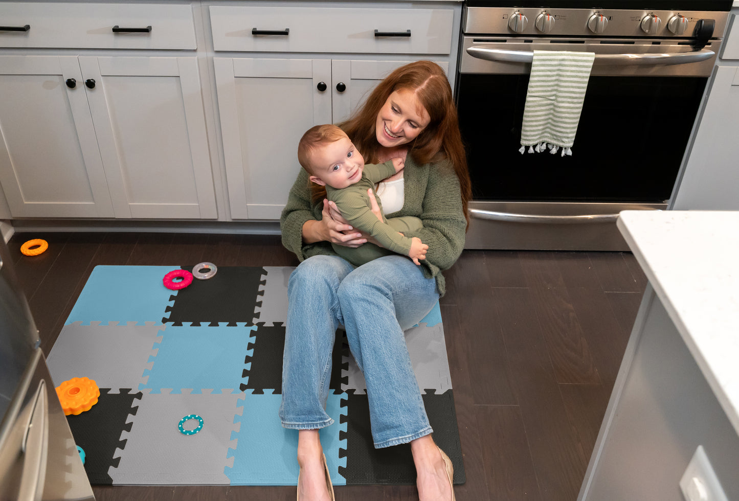 3/8" Thick Multipurpose Mats - 12"x12" Tiles - Packs