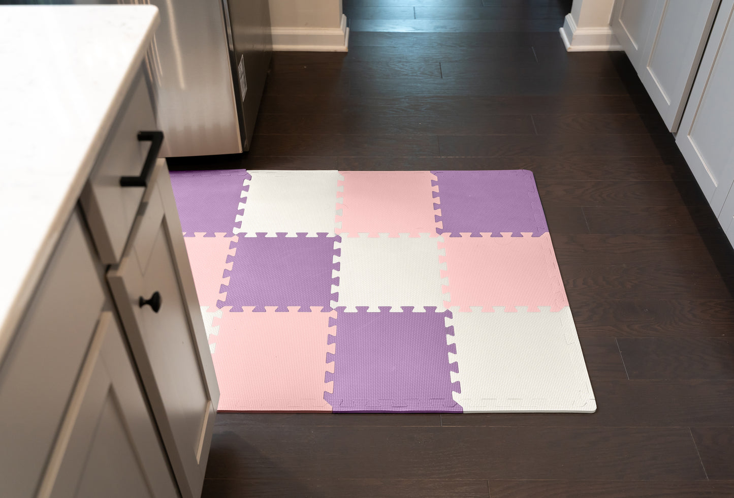 3/8" Thick Multipurpose Mats - 12"x12" Tiles - Packs