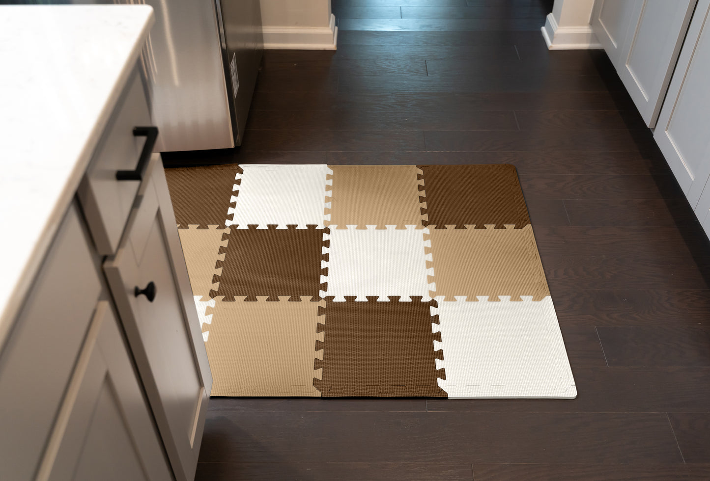 3/8" Thick Multipurpose Mats - 12"x12" Tiles - Packs