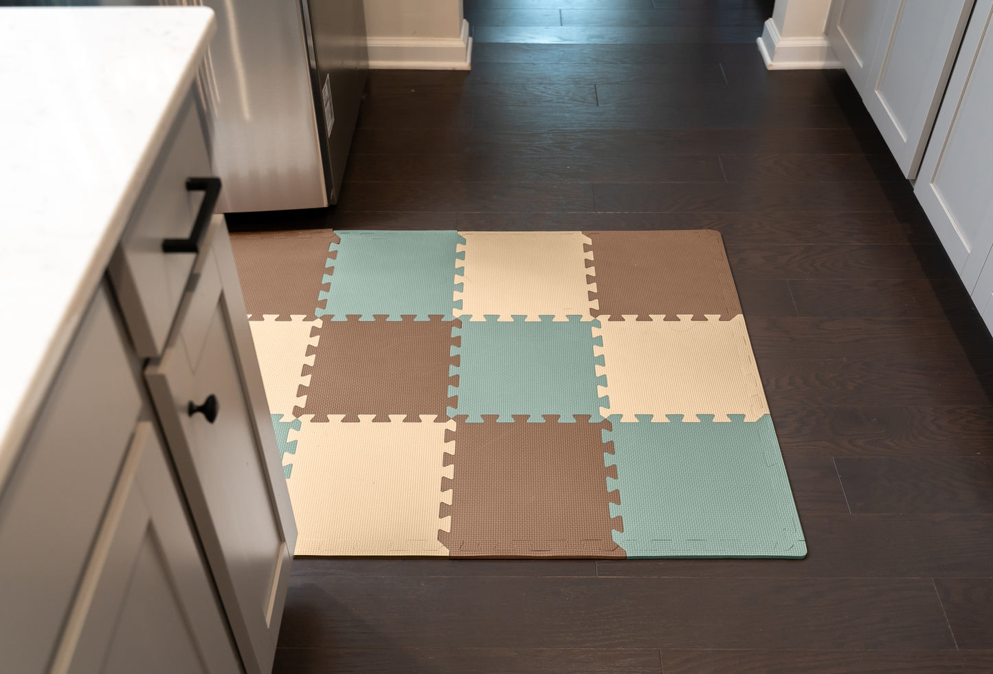 3/8" Thick Multipurpose Mats - 12"x12" Tiles - Packs