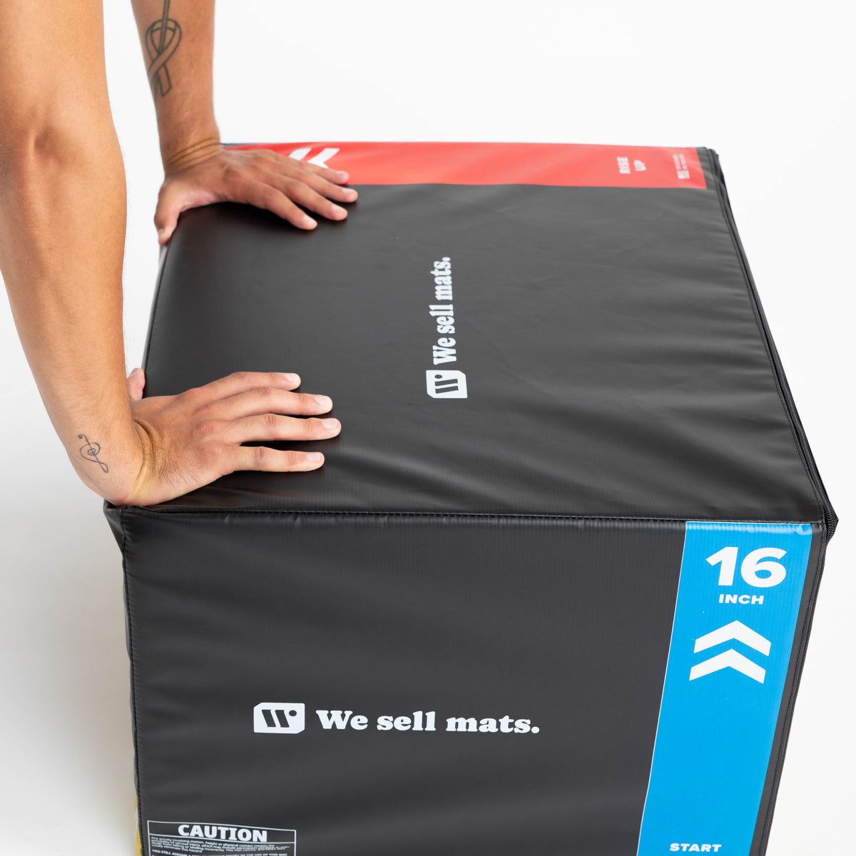We Sell Mats 3-in-1 Soft Plyo Box - 16, 20, 24 Inch Foam Plyometric Box
