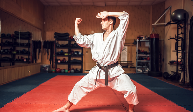 Martial Arts Flooring That's a Snap