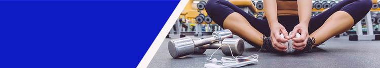 Commercial gym with heavy exercise equipment on WSM floor tiles