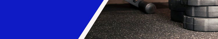 High-quality rubber flooring with weights