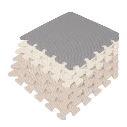 3/8" Thick Multipurpose Mats - 12"x12" Tiles - Packs