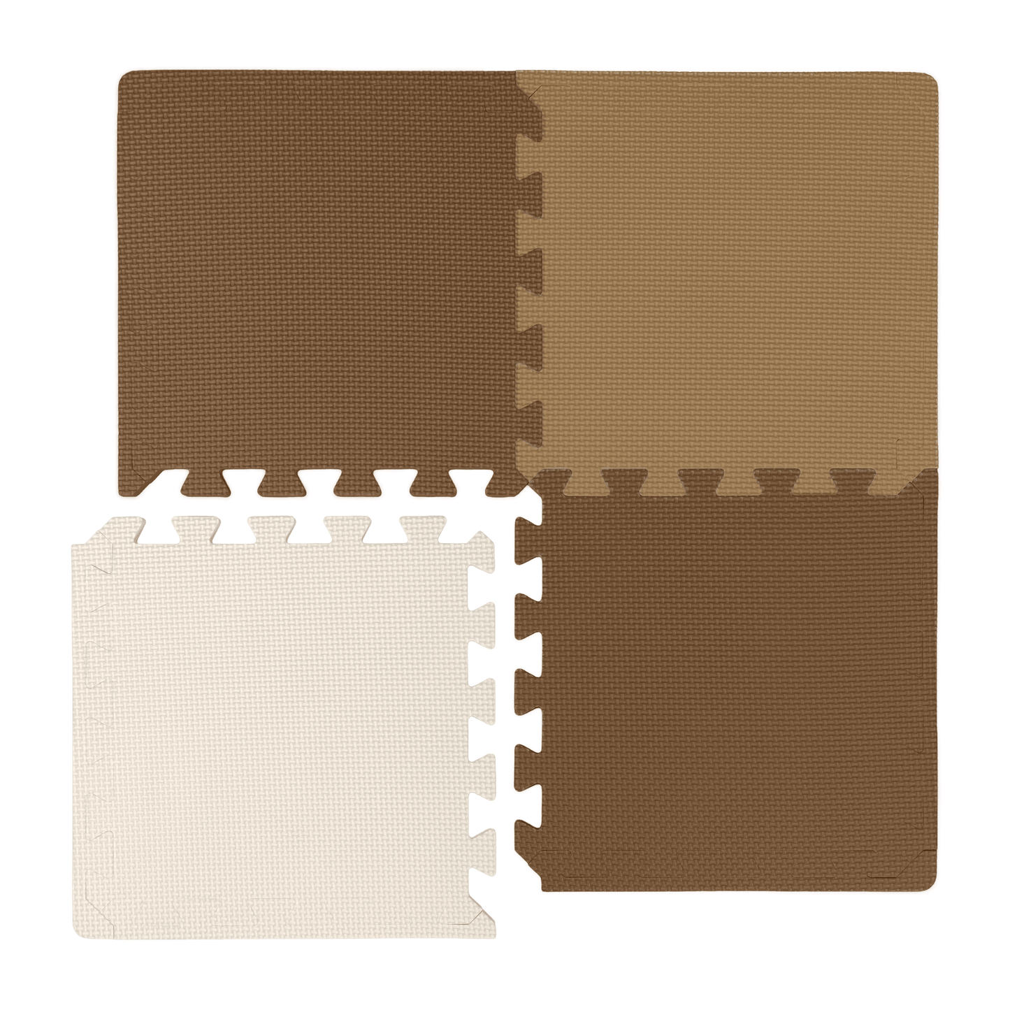 3/8" Thick Multipurpose Mats - 12"x12" Tiles - Packs