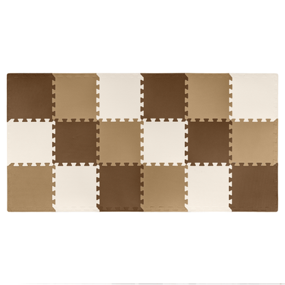 3/8" Thick Multipurpose Mats - 12"x12" Tiles - Packs