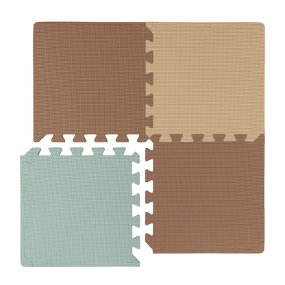 3/8" Thick Multipurpose Mats - 12"x12" Tiles - Packs