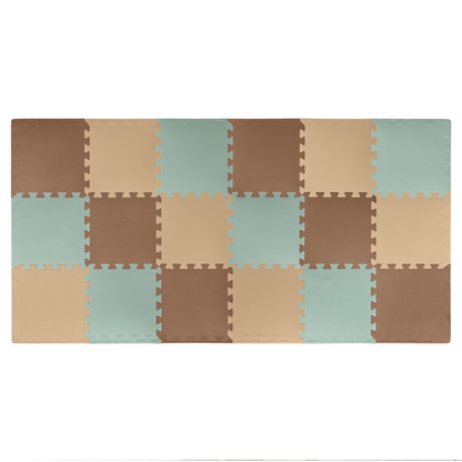 3/8" Thick Multipurpose Mats - 12"x12" Tiles - Packs