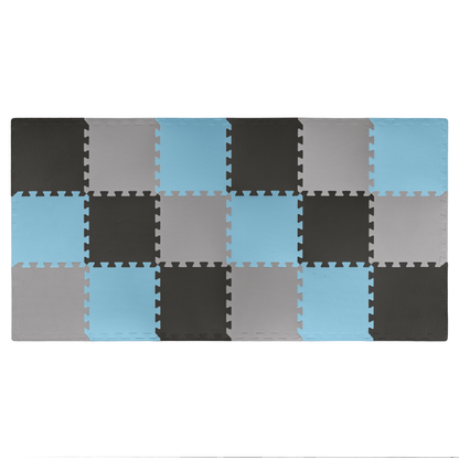 3/8" Thick Multipurpose Mats - 12"x12" Tiles - Packs