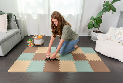 3/8" Thick Multipurpose Mats - 12"x12" Tiles - Packs