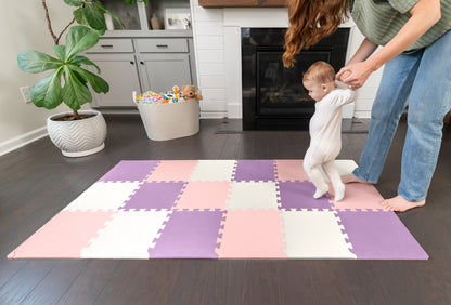 3/8" Thick Multipurpose Mats - 12"x12" Tiles - Packs