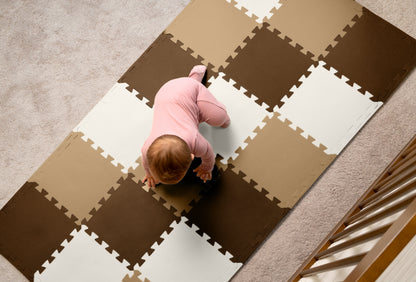 3/8" Thick Multipurpose Mats - 12"x12" Tiles - Packs