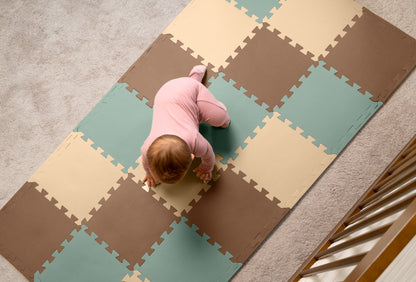 3/8" Thick Multipurpose Mats - 12"x12" Tiles - Packs