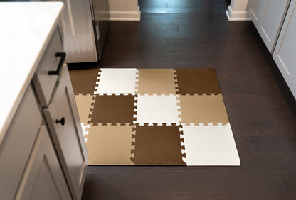 3/8" Thick Multipurpose Mats - 12"x12" Tiles - Packs