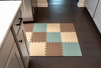 3/8" Thick Multipurpose Mats - 12"x12" Tiles - Packs