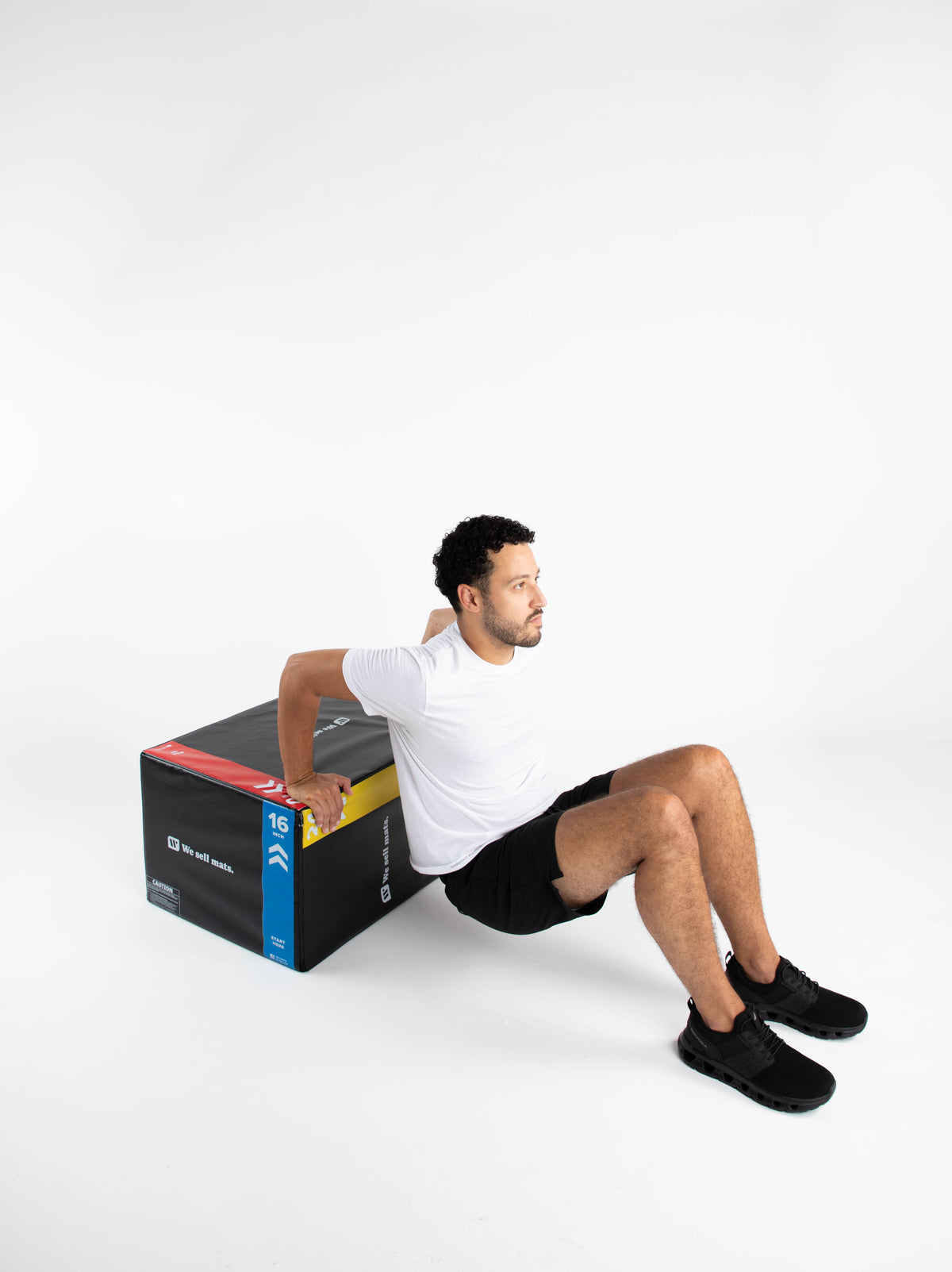 We Sell Mats 3-in-1 Soft Plyo Box - 16, 20, 24 Inch Foam Plyometric Box