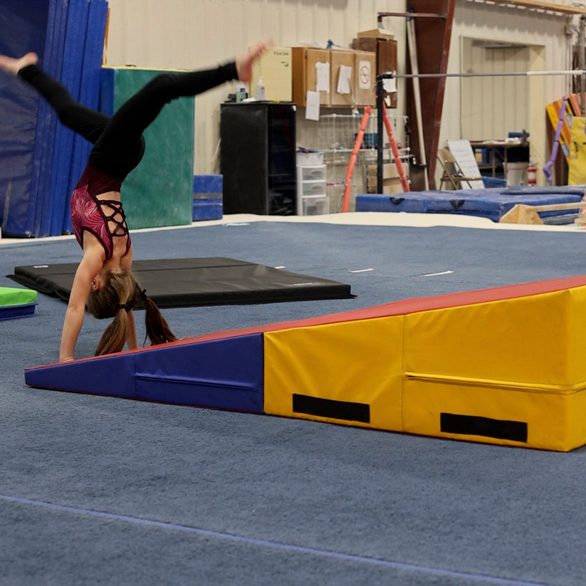 Foldable Incline Gymnastics Mat Size M, L & XL We Sell Mats™