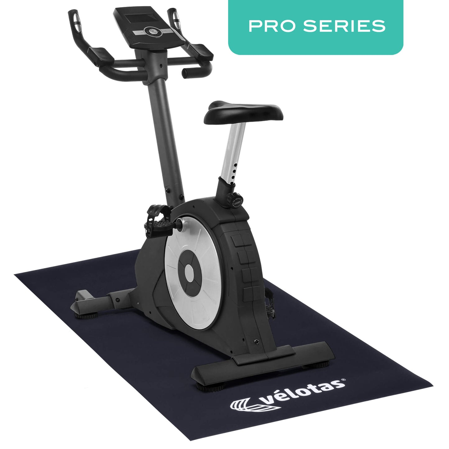 Velotas Pro fitness equipment mat in use