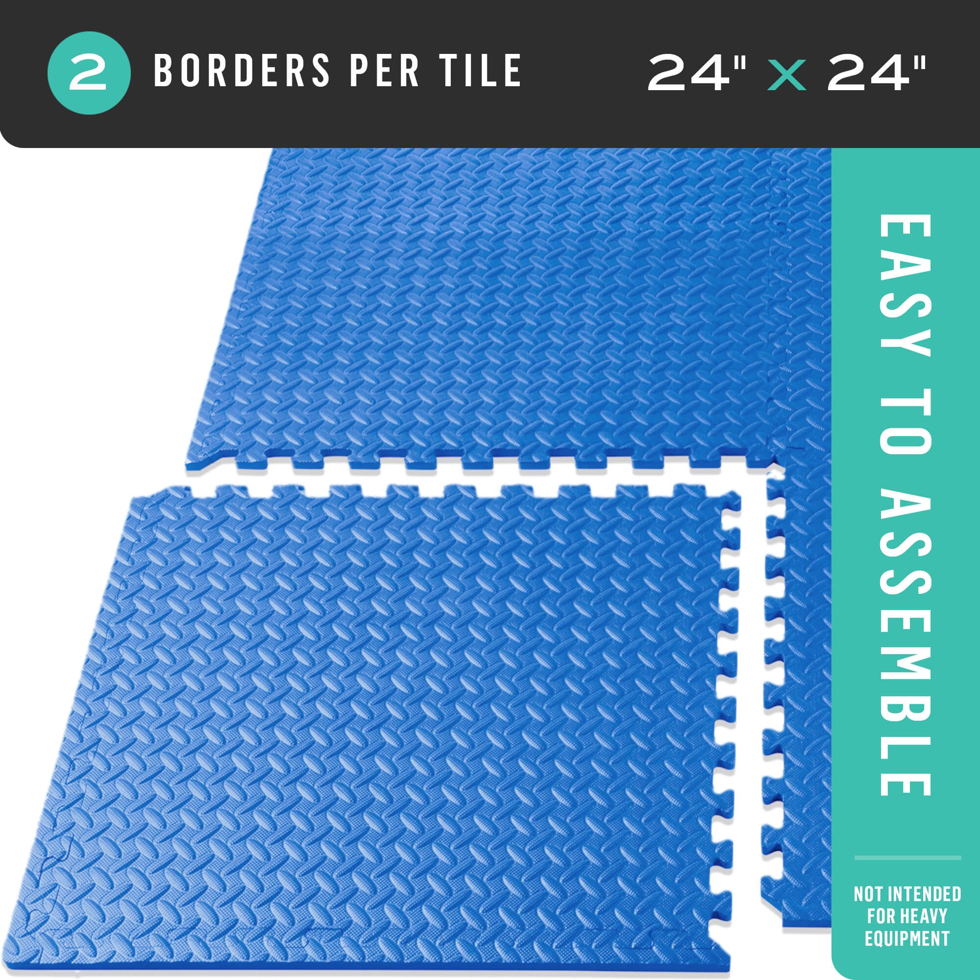 24 x 24x 3/4 Thick Multipurpose Eva Foam Mats | We Sell Mats Light Gray